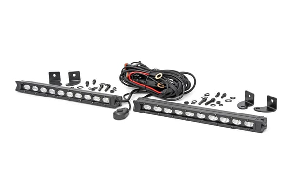 10 Inch Slimline Cree LED Light Bars Pair